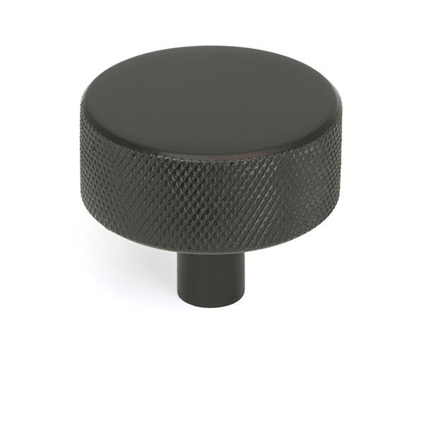 Aged Bronze Brompton Cabinet Knob - 38mm (No rose)