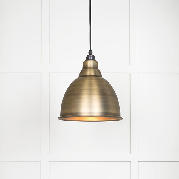 Aged Brass Brindley Pendant