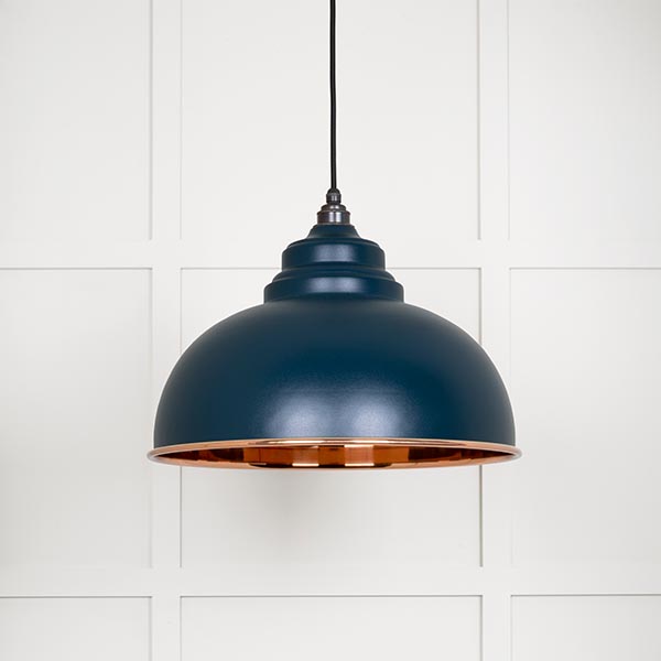Smooth Copper Harborne Pendant in Dusk