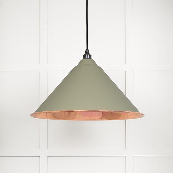 Smooth Copper Hockley Pendant in Tump