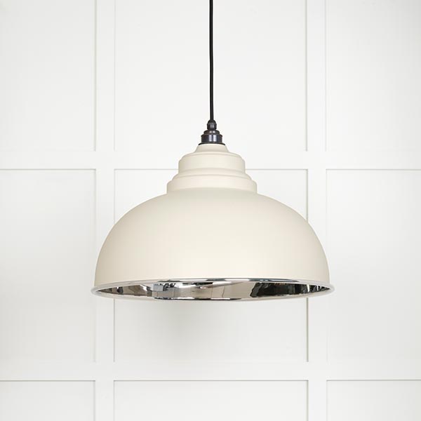 Smooth Nickel Harborne Pendant in Teasel