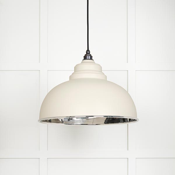Smooth Nickel Harborne Pendant in Teasel
