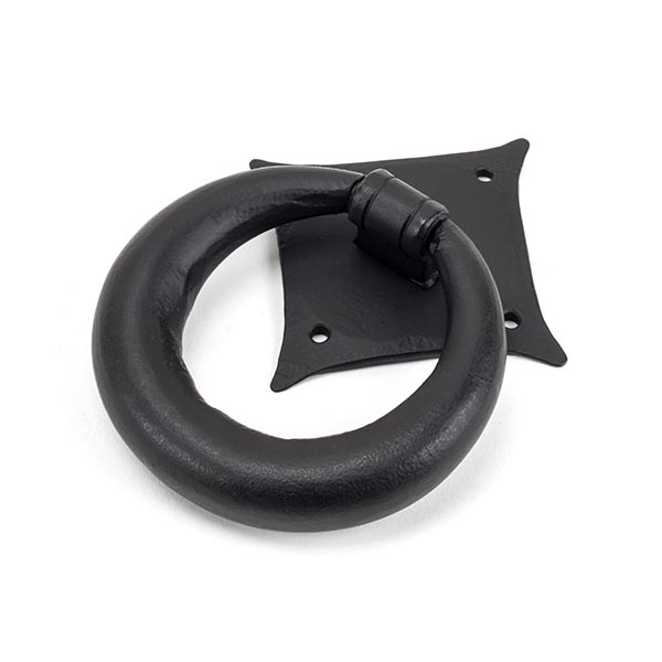 Matt Black Ring Door Knocker