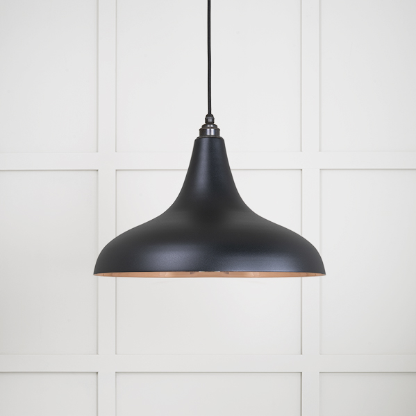 Smooth Copper Frankley Pendant in Elan Black