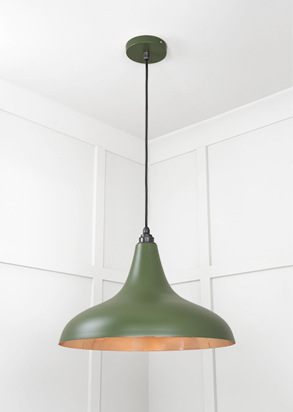 Smooth Copper Frankley Pendant in Heath