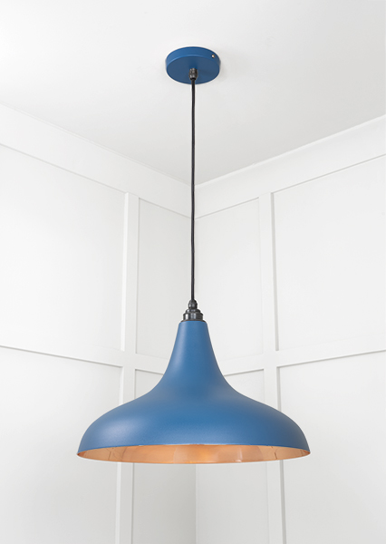 Smooth Copper Frankley Pendant in Upstream
