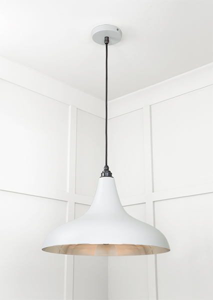 Smooth Nickel Frankley Pendant in Birch