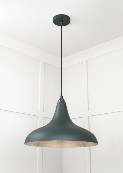 Smooth Nickel Frankley Pendant in Dingle