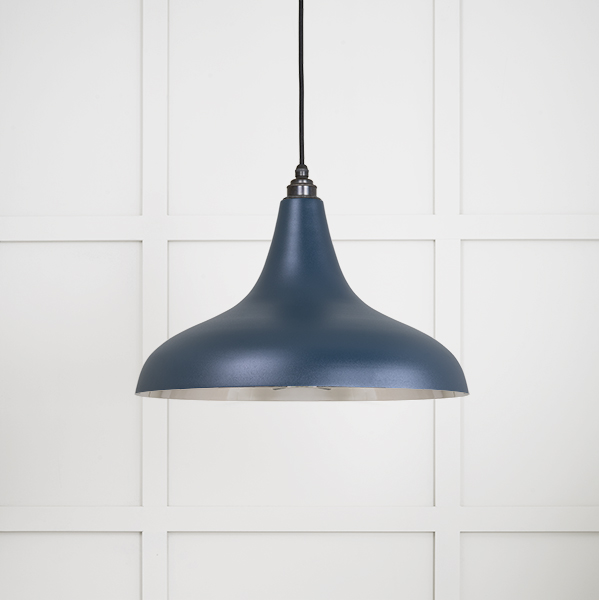 Smooth Nickel Frankley Pendant in Dusk