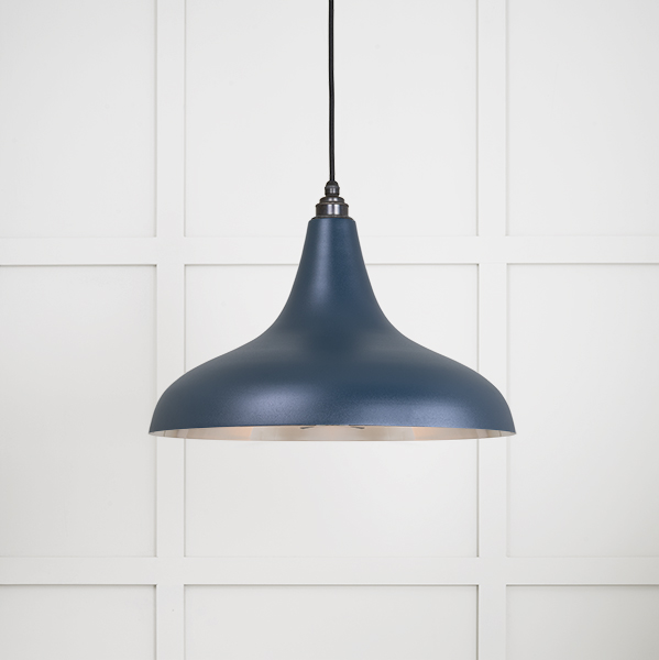 Smooth Nickel Frankley Pendant in Dusk