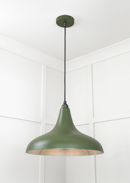 Smooth Nickel Frankley Pendant in Heath