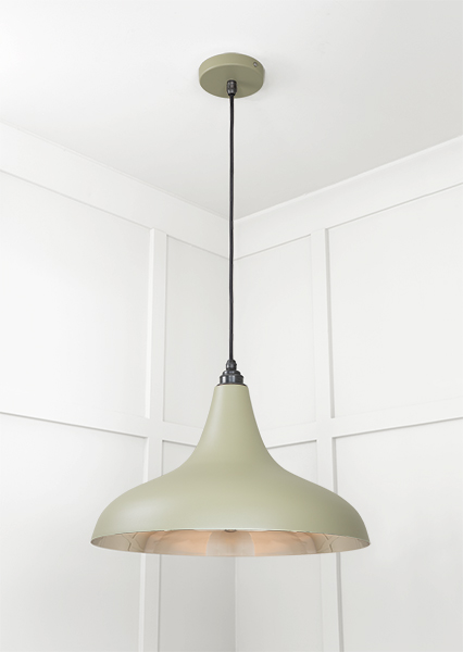 Smooth Nickel Frankley Pendant in Tump