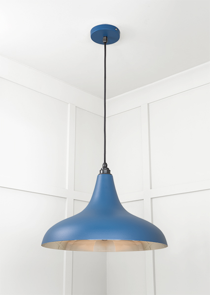 Smooth Nickel Frankley Pendant in Upstream