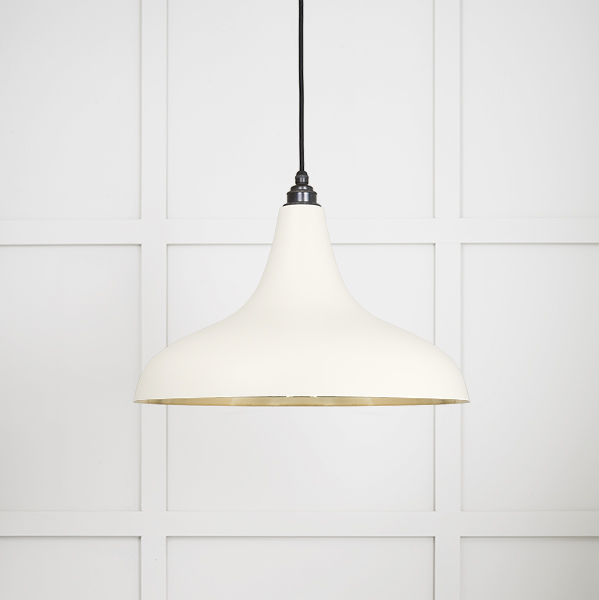 Smooth Brass Frankley Pendant in Teasel