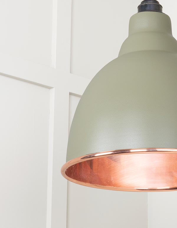 Smooth Copper Brindley Cluster Pendant in Tump