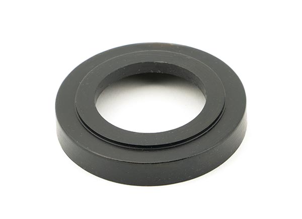 External Beeswax Avon Round Lever on Rose Set (Art Deco) - Unsprung