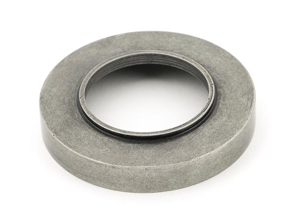 Pewter Hammered Newbury Lever on Rose Set (Plain) - Unsprung