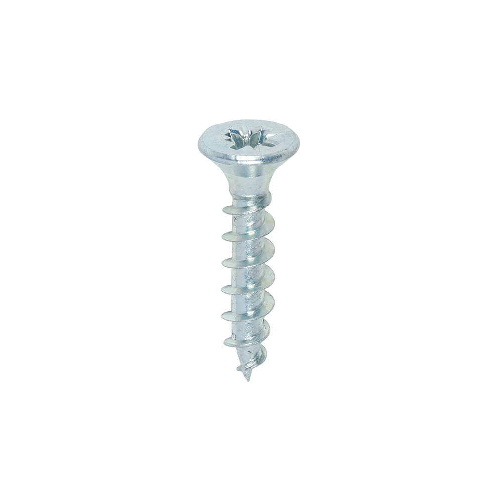 Solo Chipboard & Woodscrews - PZ - Double Countersunk - Zinc - 5.0x25