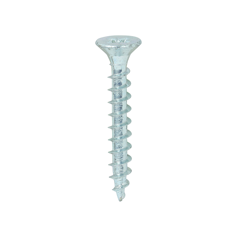 Solo Chipboard & Woodscrews - PZ - Double Countersunk - Zinc - 5.0x35