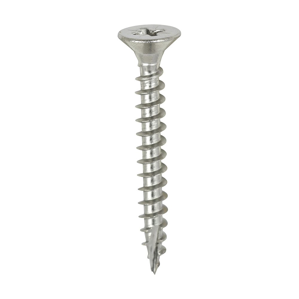 Classic Multi-Purpose Screws - PZ - Double Countersunk - A4 Stainless Steel - 5.0x40