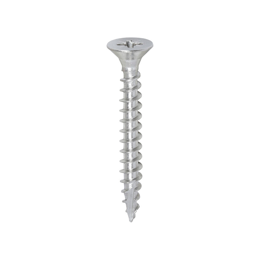 Classic Multi-Purpose Screws - PZ - Double Countersunk - A2 Stainless Steel - 5.0x40