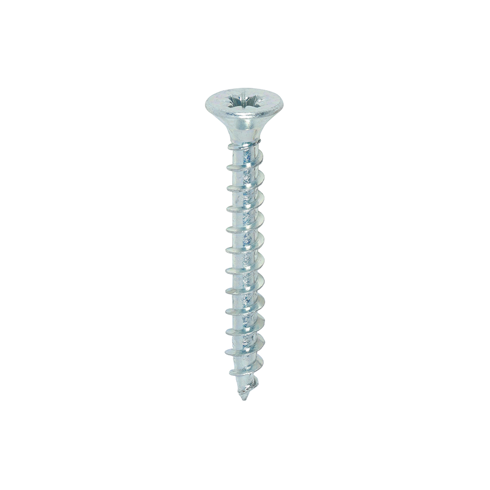 Solo Chipboard & Woodscrews - PZ - Double Countersunk - Zinc - 5.0x40