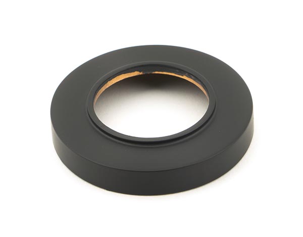 Aged Bronze Hammered Newbury Lever on Rose Set (Plain) - Unsprung