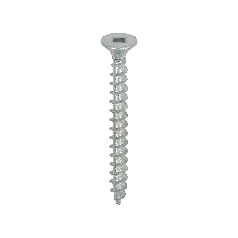 Solo Chipboard & Woodscrews - SQ - Double Countersunk - Zinc - 5.0x50