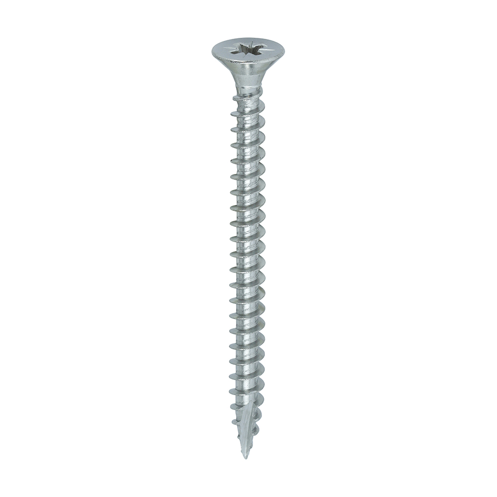 Classic Multi-Purpose Screws - PZ - Double Countersunk - A4 Stainless Steel - 5.0x60