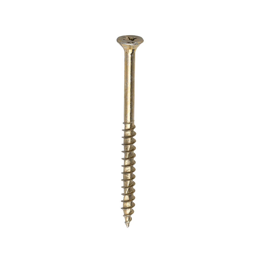 Velocity Premium Multi-Use Screws - PZ - Double Countersunk - Yellow - 5.0x70