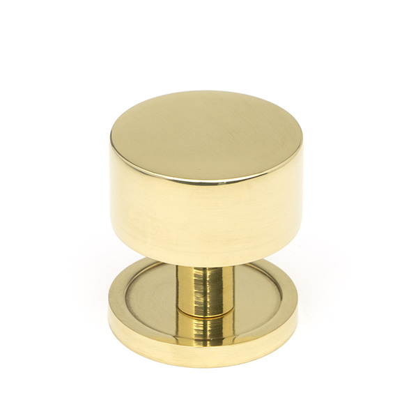 Polished Brass Kelso Cabinet Knob - 32mm (Plain)