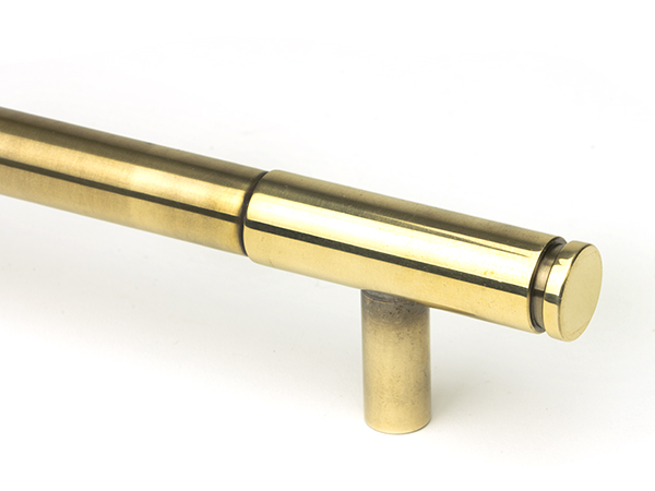 Aged Brass Kelso Pull Handle - Medium