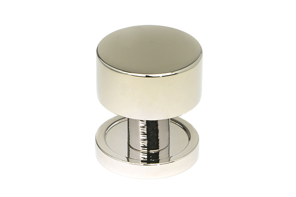 Polished Nickel Kelso Cabinet Knob - 25mm (Plain)