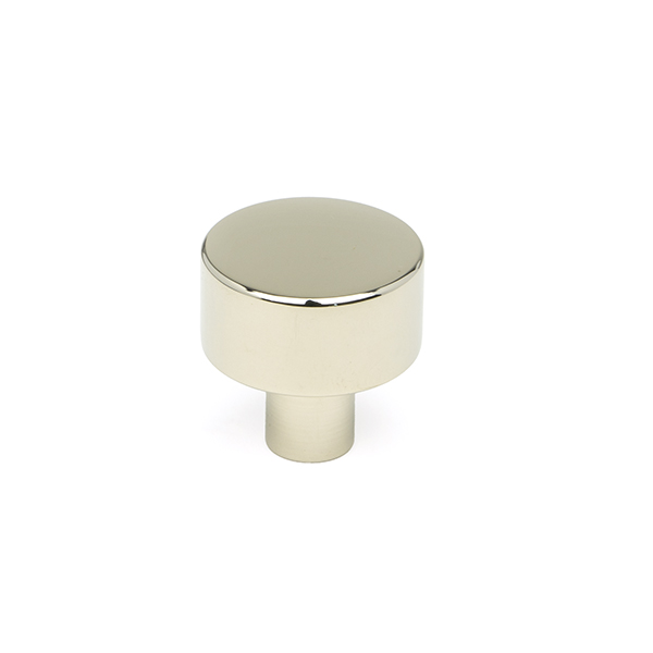 Polished Nickel Kelso Cabinet Knob - 25mm (No Rose)