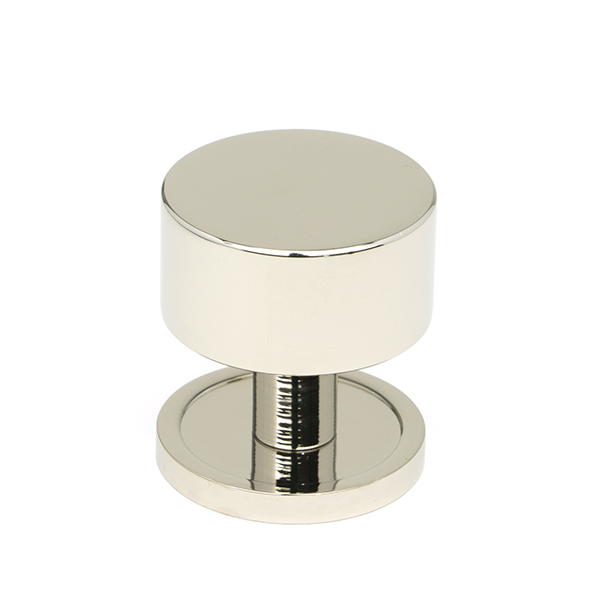 Polished Nickel Kelso Cabinet Knob - 32mm (Plain)