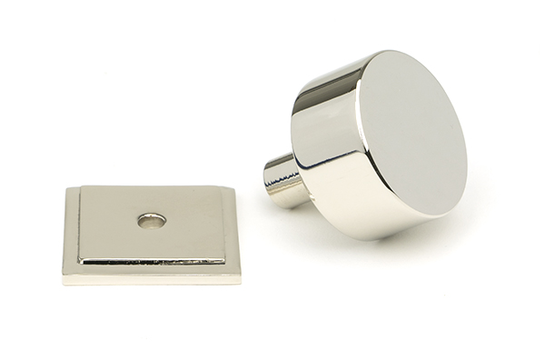 Polished Nickel Kelso Cabinet Knob - 32mm (Square)