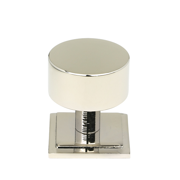 Polished Nickel Kelso Cabinet Knob - 32mm (Square)