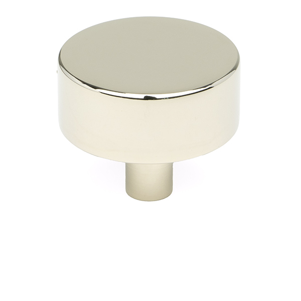 Polished Nickel Kelso Cabinet Knob - 38mm (No rose)