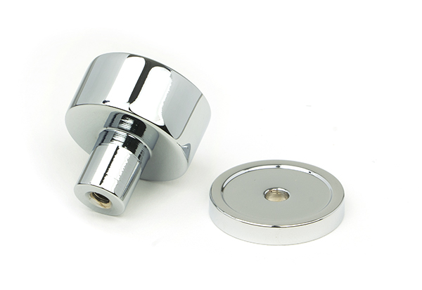 Polished Chrome Kelso Cabinet Knob - 25mm (Plain)