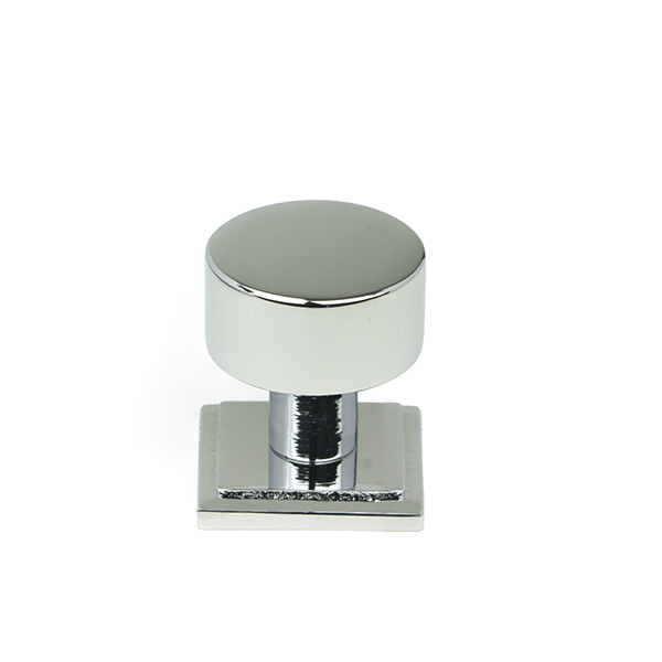 Polished Chrome Kelso Cabinet Knob - 25mm (Square)