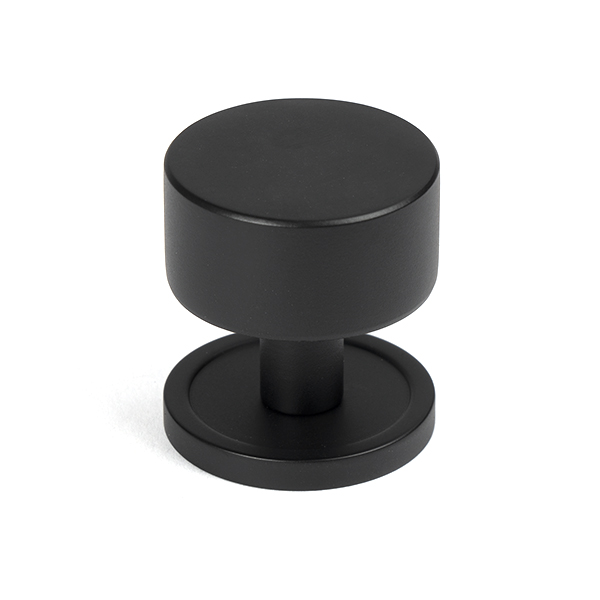 Matt Black Kelso Cabinet Knob - 32mm (Plain)