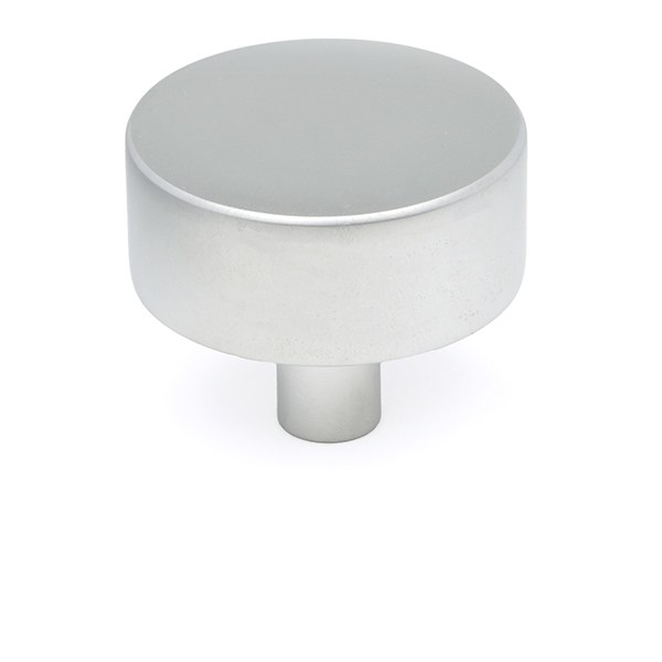 Satin Chrome Kelso Cabinet Knob - 38mm (No rose)