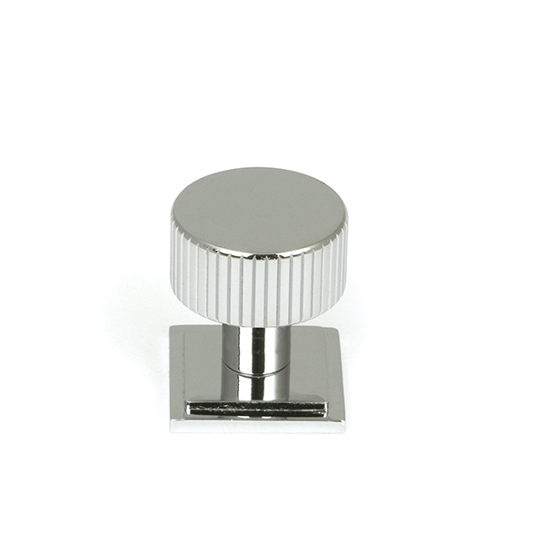 Polished Chrome Judd Cabinet Knob - 25mm (Square)