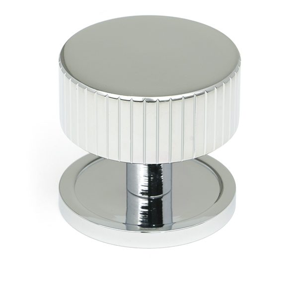 Polished Chrome Judd Cabinet Knob - 38mm (Plain)