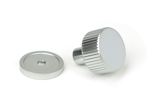 Satin Chrome Judd Cabinet Knob - 25mm (Plain)
