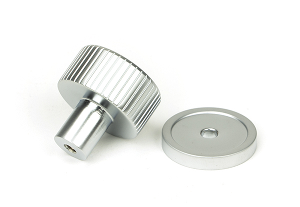 Satin Chrome Judd Cabinet Knob - 25mm (Plain)
