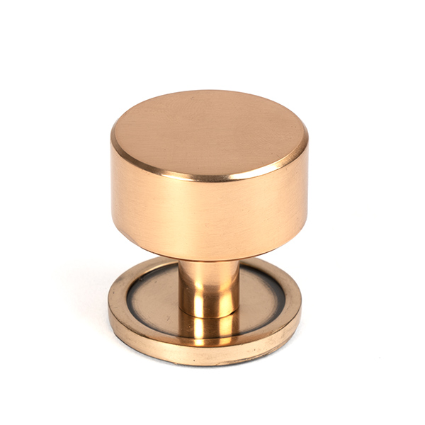 Polished Bronze Kelso Cabinet Knob - 32mm (Plain)