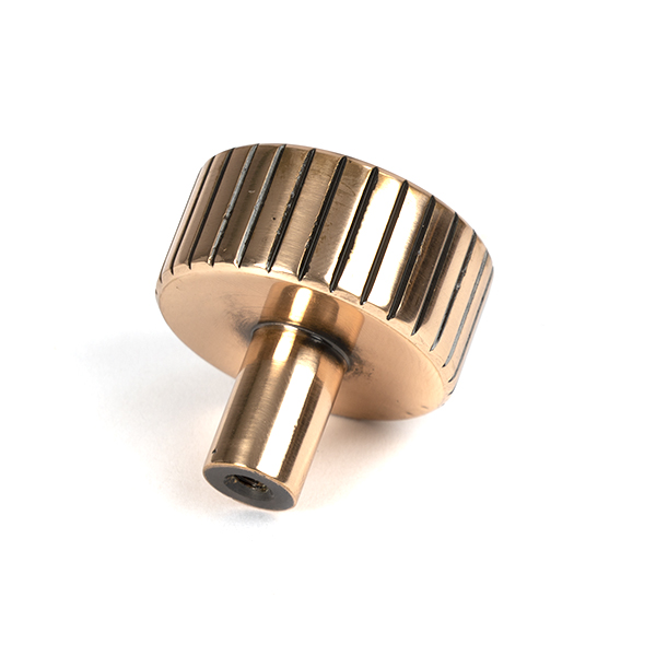 Polished Bronze Judd Cabinet Knob - 32mm (No rose)