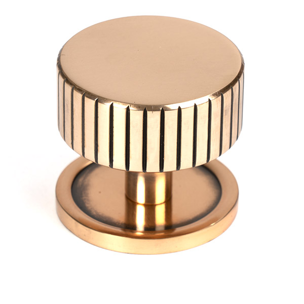 Polished Bronze Judd Cabinet Knob - 38mm (Plain)