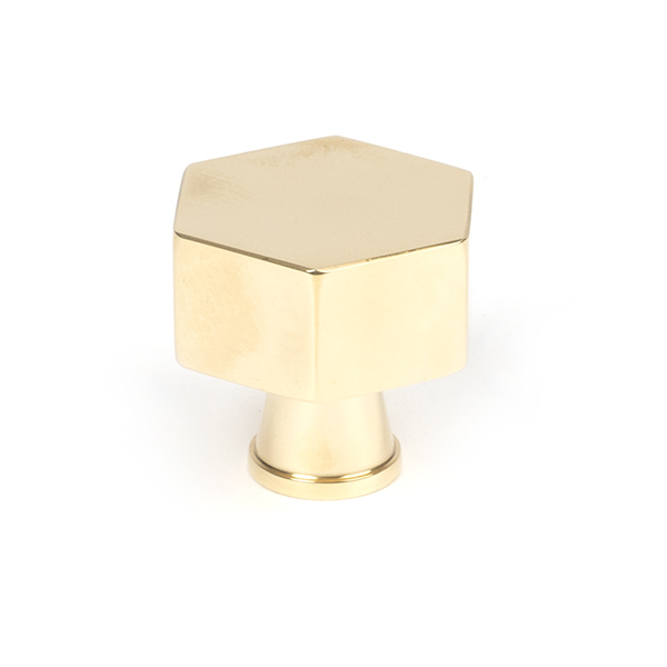 Polished Brass Kahlo Cabinet Knob - 32mm